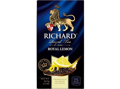 Чай Ричард Роял Лимон 25пак.