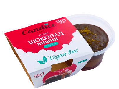 Десерт Candice Cake Шоколад - вишня vegan 100г