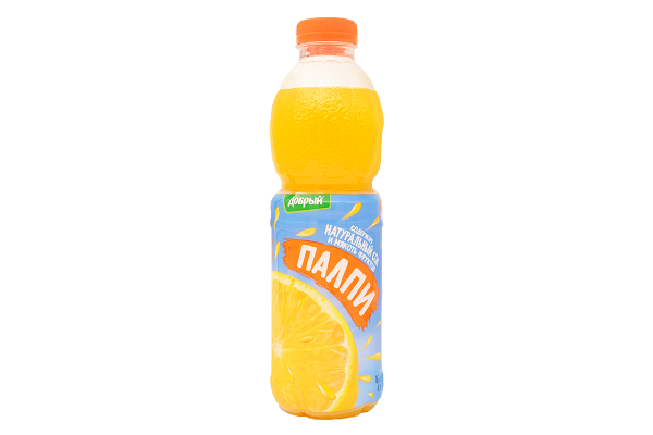 Напиток Добрый Палпи апельсин 0,9л ПЭТ