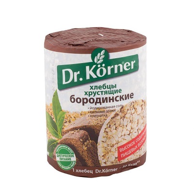 Хлебцы Dr.Korner бородинские 100г
