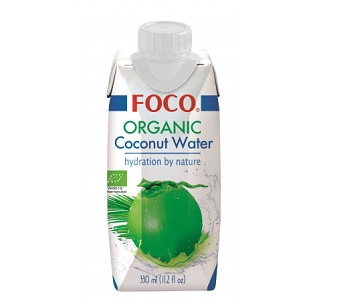 Кокосовая вода FOCO Organic 330мл Tetra Pak